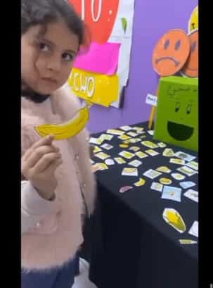 نشاط مع طلاب الصف الثاني للحفاظ على صحة اجسامهم