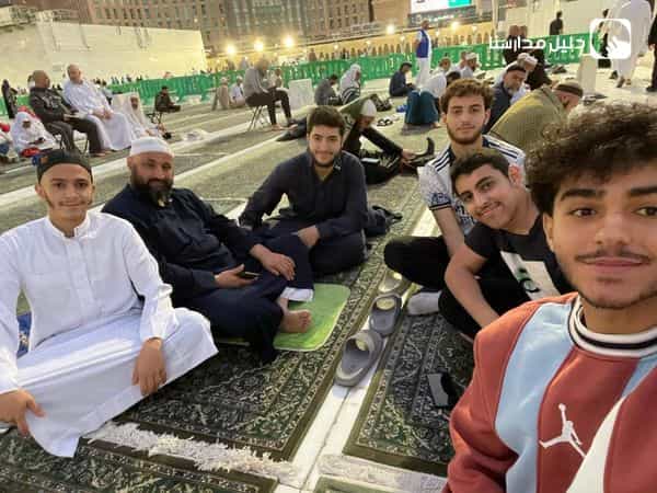 جانب من صور مجلس الضحى وقراءة سورة الكهف لعمرة عشاق مكة