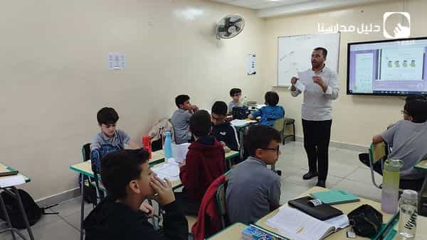 جانب من الحصص الصفية لمسابقة المعلم الرقمي المتميز
