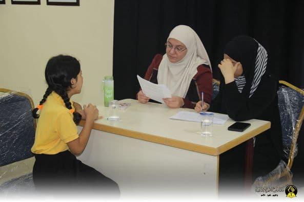 أقام قسم التربية الإسلامية في مدارس الأمم الإبداعية مسابقة الحديث النبوي الشريف