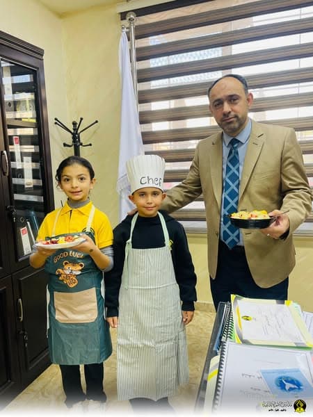 Watch our third graders prepare a fresh fruit salad