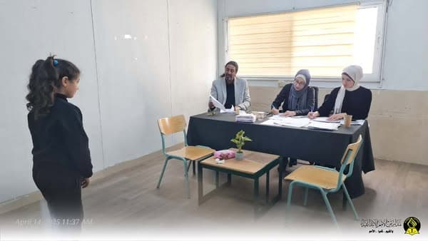 شاركَ ثلّةٌ مِن طلبتِنا المُميَّزين في مُسابقةِ الإلقاءِ الشِّعريِّ