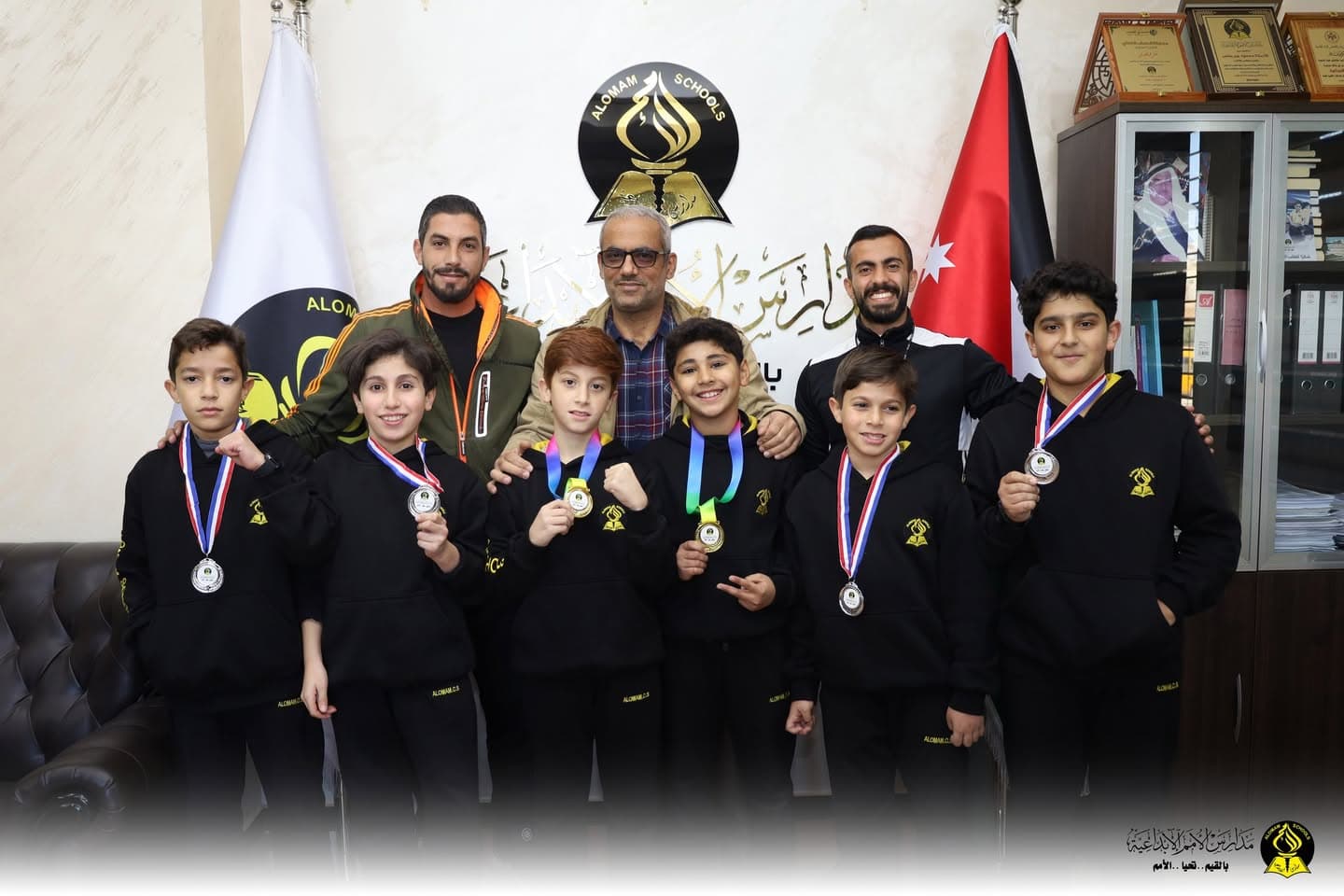 تُبارك مدارسُ الأُمَمِ الإبداعيةُ للطلبةِ الفائزين في بطولةِ اللياقةِ البدنية