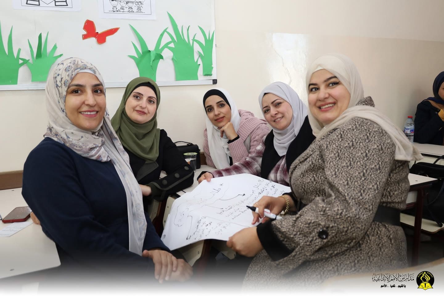 قامت  المرشدة التربوية روند أبو جويعد بتقديم ورشة للمعلمات