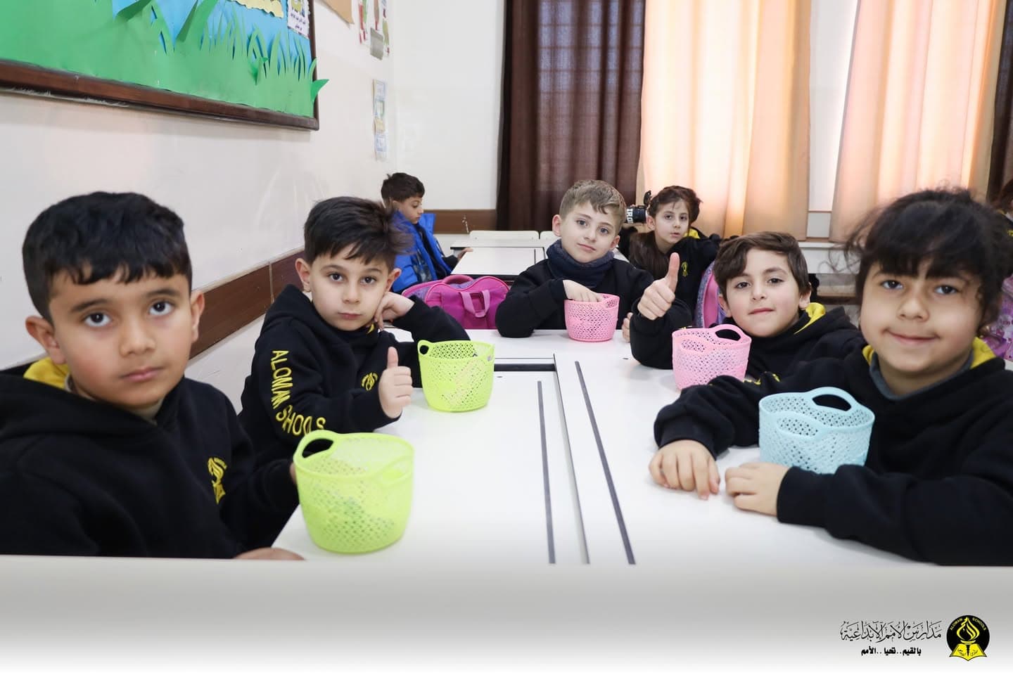 استمتعنا في الصف الأول بالتعرّف على الحرف وصوته