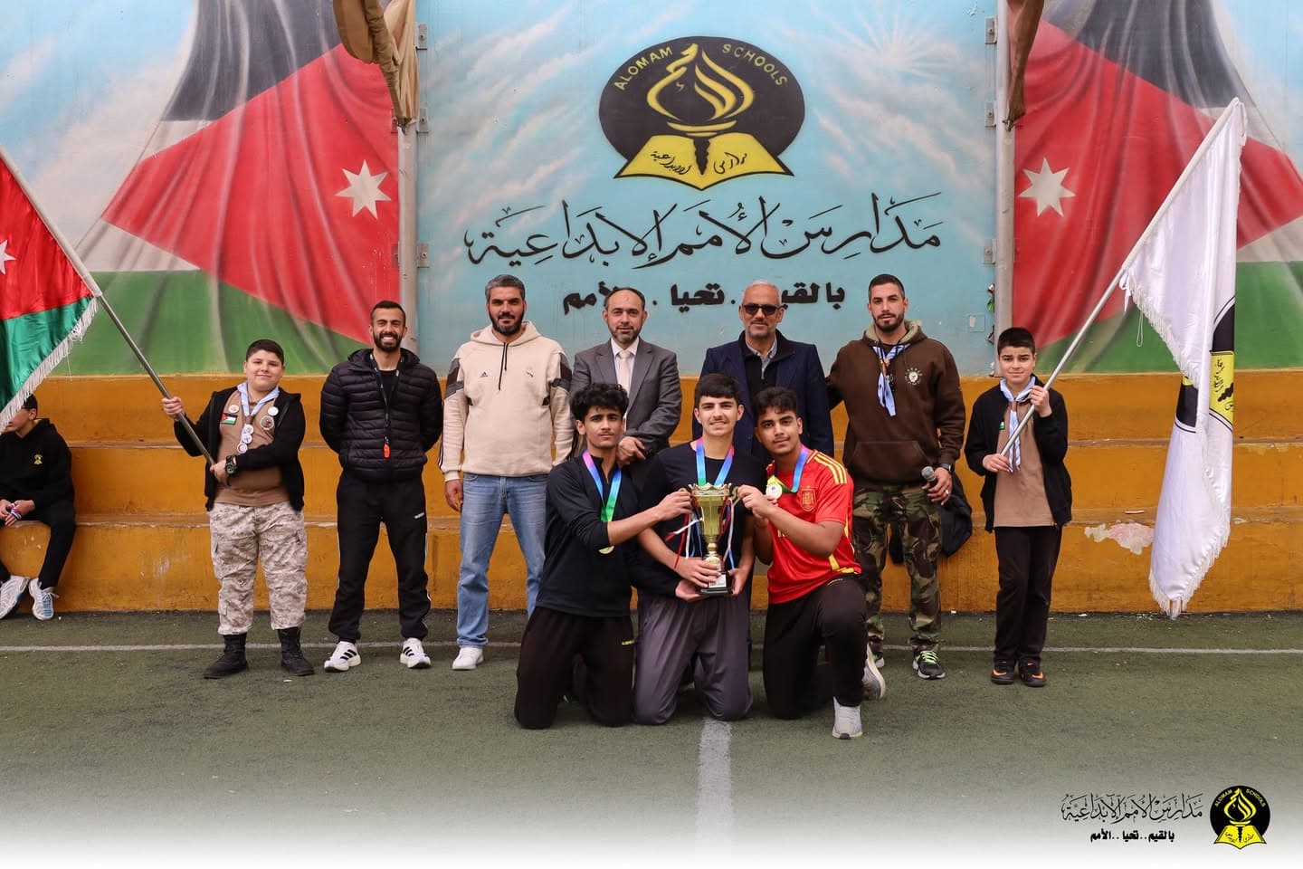 خُتِمَت، بحمدِ الله، بطولاتُ كرةِ القدمِ وكرةِ السلةِ وكرةِ الطائرةِ