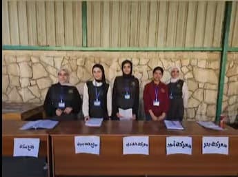 جانب من مشاركة قسم الإناث بفعاليات المولد النبوي