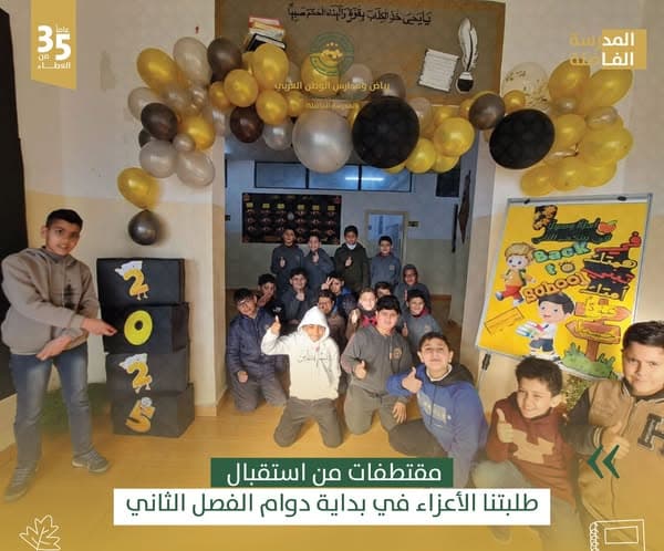 مقتطفات من استقبال طلبتنا الأعزاء