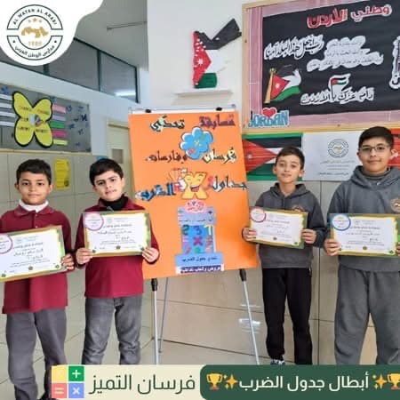 فرسان جدول الضرب .. أبطال التميّز والإصرار!