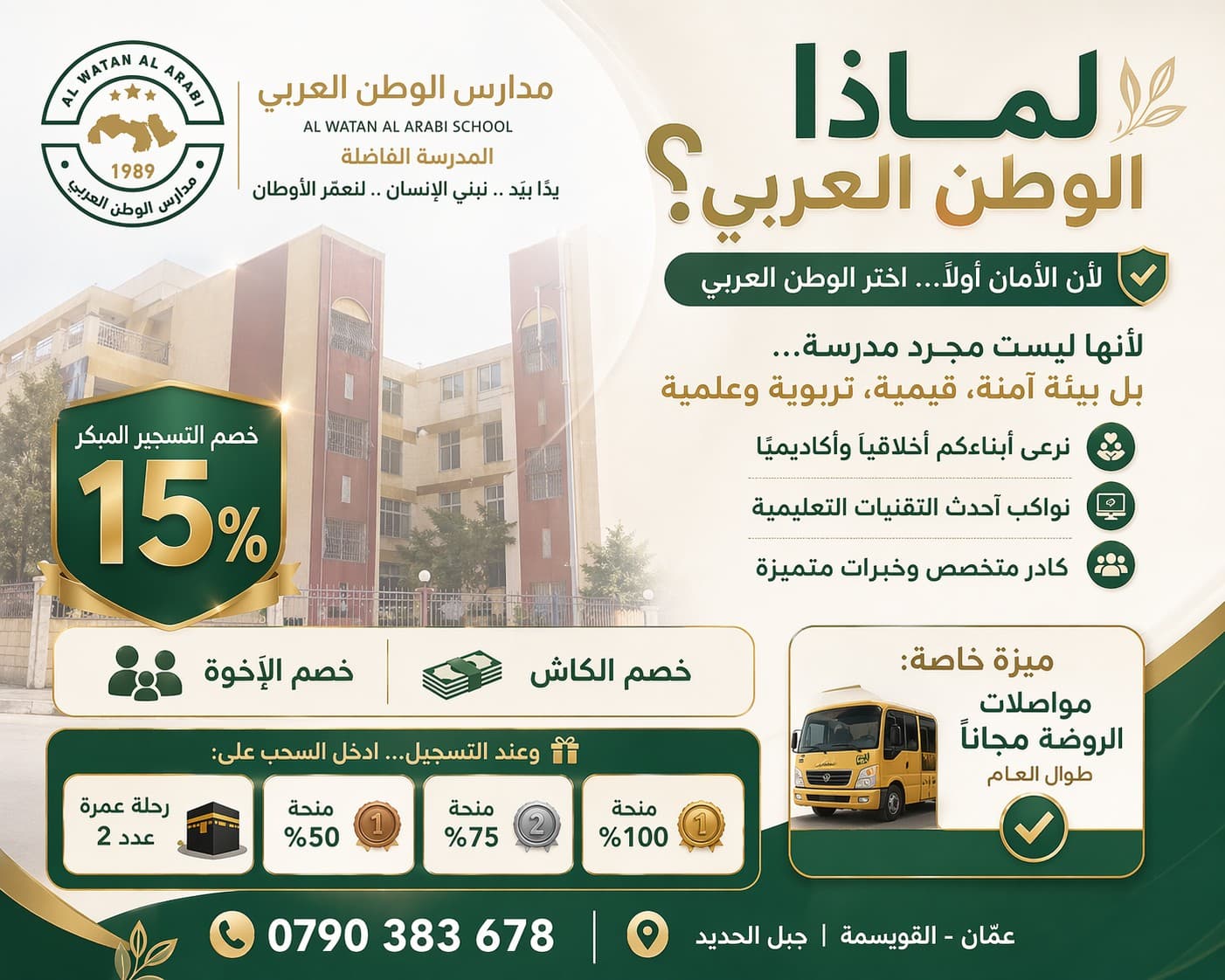 لماذا الوطن العربي؟ لأن الأمان أولاً... اختر الوطن العربي