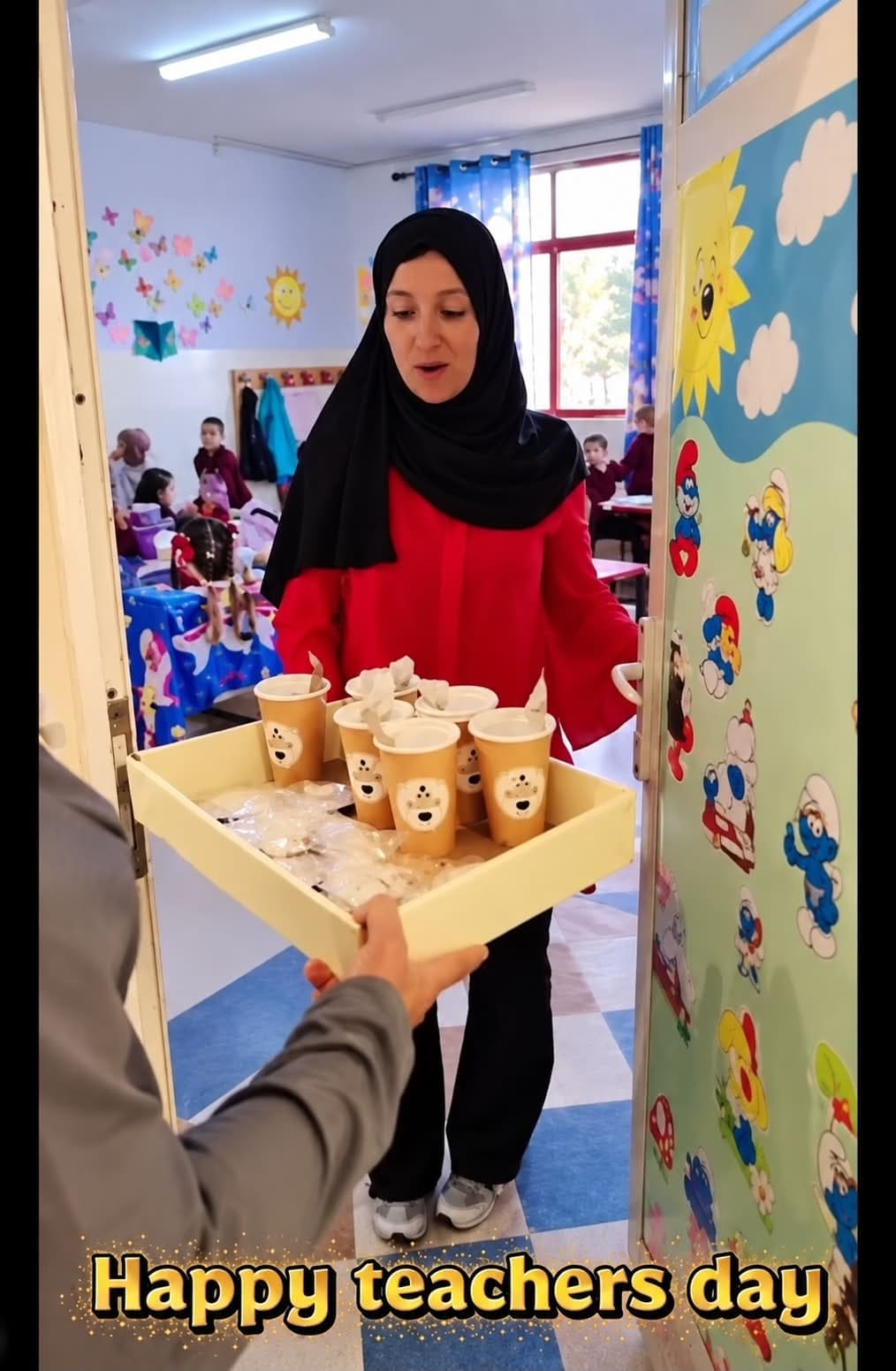 الاحتفال بيوم المعلم العالمي