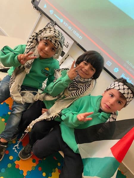 أشبالُ الأقصى وحرفُ الفاء "فلسطين"