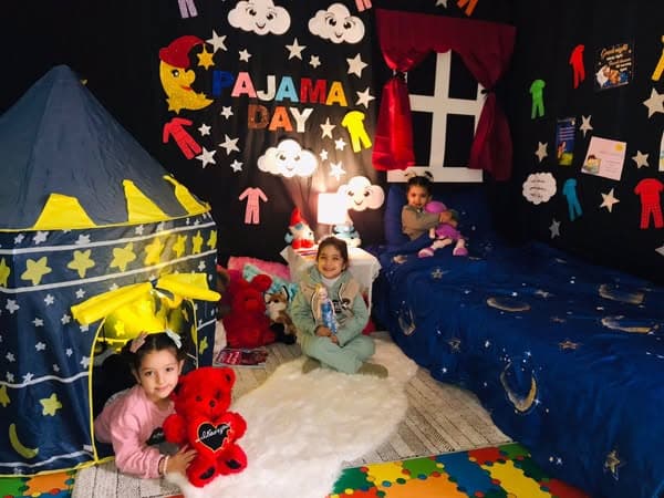 قضى طلاب روضتنا الأحباء أجمل الأوقات  في نشاط Pajama Day