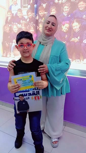 تكريم طلاب الصف الاول ب للمشاركة في مسابقة العلوم Science Fair