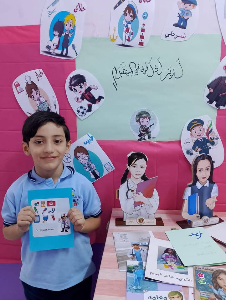 أريد أن أكون شيئًا جميلًا في المستقبل…