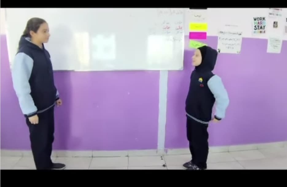Giving sixth graders a chance to speak spontaneously