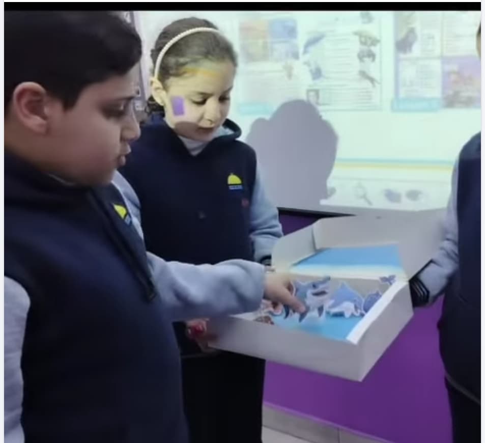Let the students learn about animal habitats in a fun way