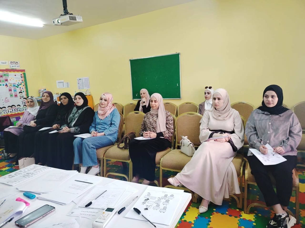 عقد ورشة تدريبية توعوية لأولياء الأمور حول نظام ضمان الجودة لمرحلة رياض الأطفال