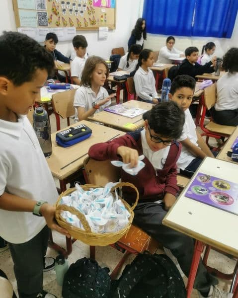 احتفال طلاب الصف الرابع بالمولد النبوي الشريف