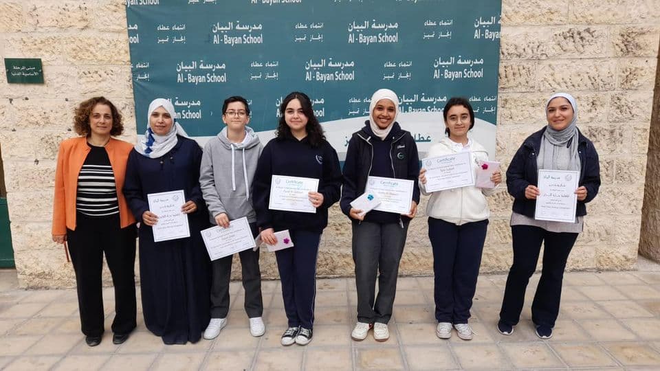 نفتخر بمشاركة مدرستنا في مسابقة الإبداع في الكتابة باللغة الإنجليزية