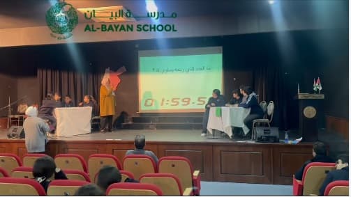 أقيمت الأسبوع الماضي المسابقة الرياضية لطلاب مدرستنا في أجواء مليئة بالحماس وروح التنافس