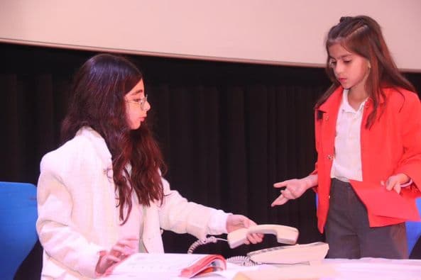 مشاركة مميزة لطالبات الصف الرابع الأساسي