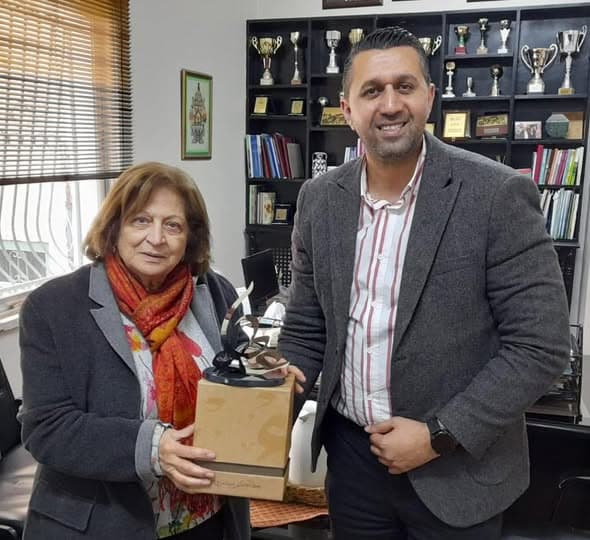 كرَّم مركز الحسين للسرطان مدرسة البيان على جهودها في تعزيز قيم التكافل والتضامن