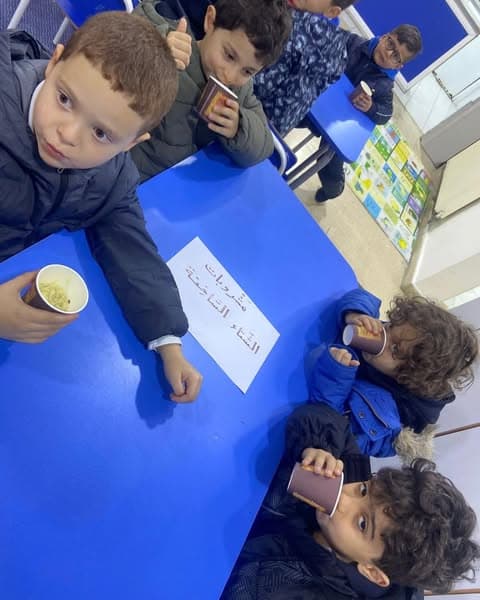 أجواء دافئة ومرح مع صغارنا في الروضة❄️