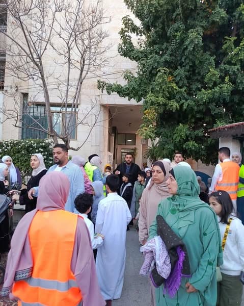 مشاهد من صلاة العيد في مدرسة البيان  حيث اجتمعنا على المحبة والإيمان