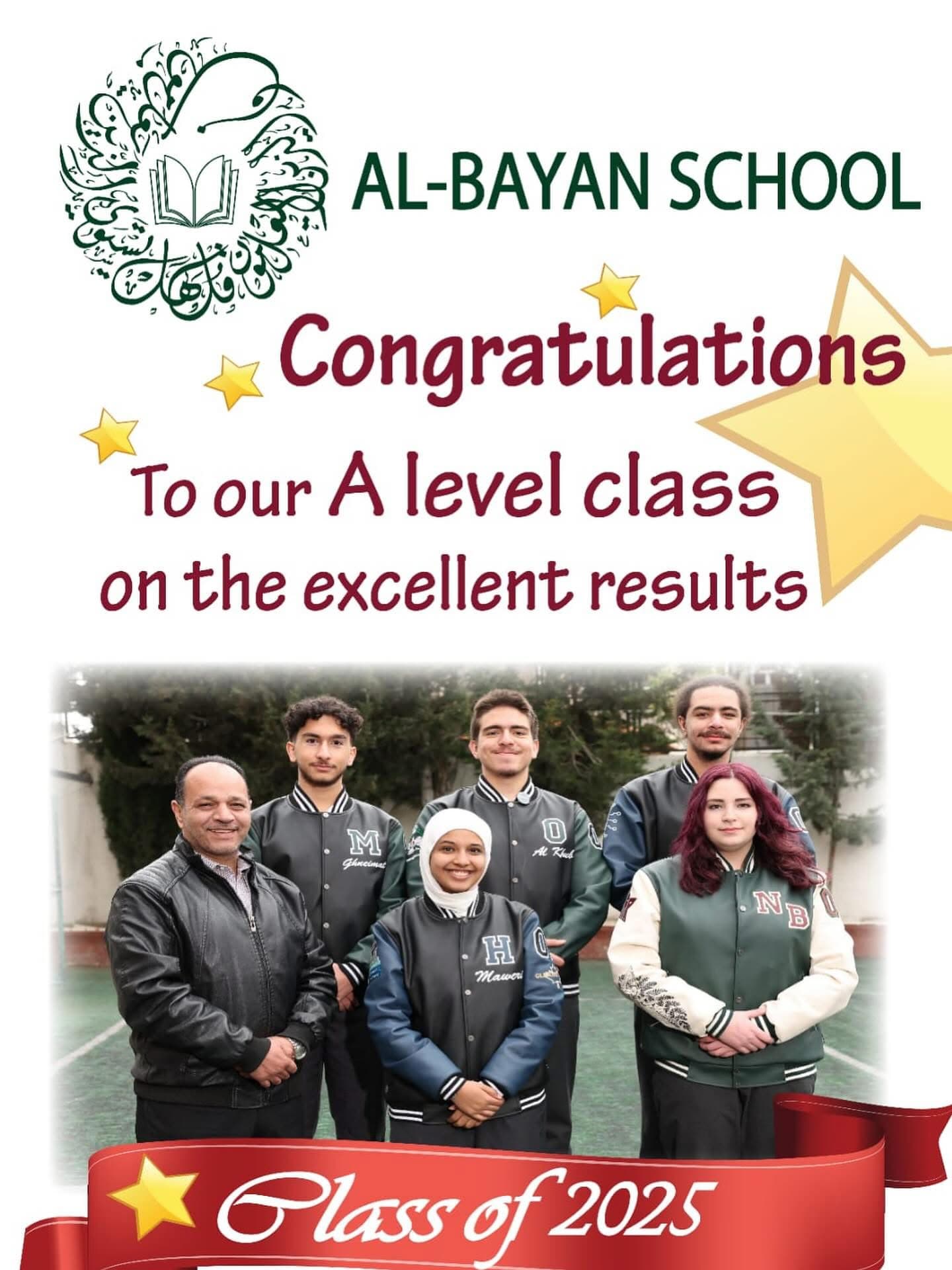 Congratulations To our A level class on the excellent results