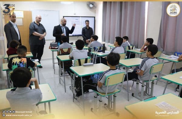 أجواء العودة إلى المدرسة في ثانوية البنين