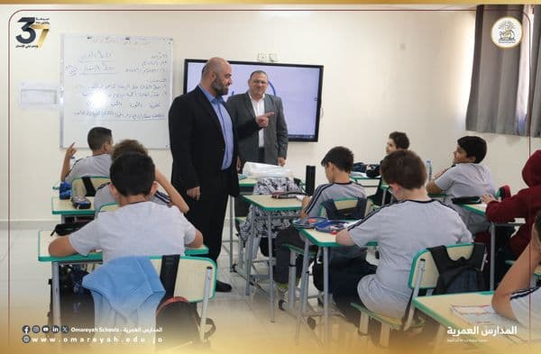 تحرص إدارة ثانوية البنين على الجولات التفقدية