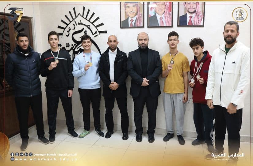 نجوم العمرية تتألق في سماء بطولة العاب القوى