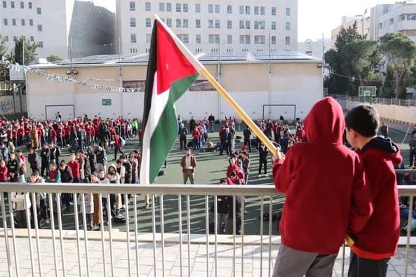 احتفال قسم البنين في يوم العلم الأردني