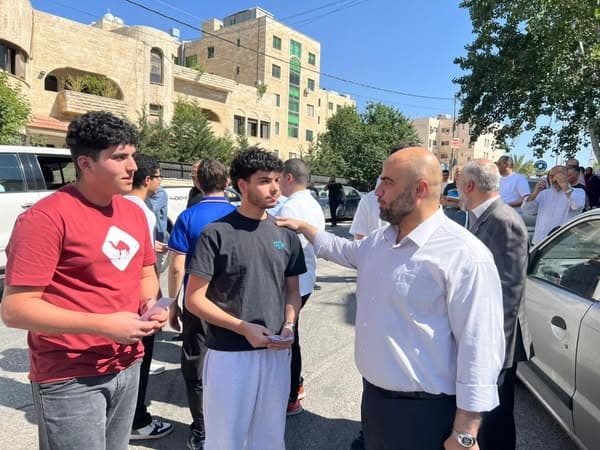 بسم الله وعلى بركة الله بدأ نشامى العمرية تقديم أولى اختبارات الثانوية العامة