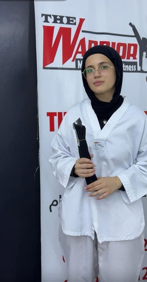 حصلت ابنتنا لين مأمون الحموري على الحزام الاسود في الاتحاد الرياضي الاردني.