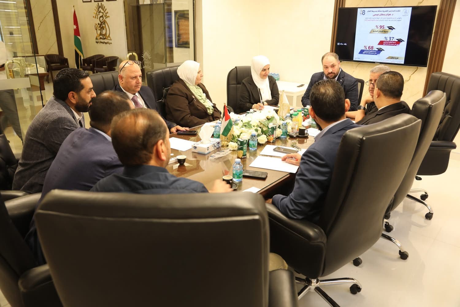 استقبلت المدارس العُمرية بكل فخر رئيس هيئة المديرين للمدارس العمرية وكادر الإدارة في جولة تفقدية لمرافق المدارس