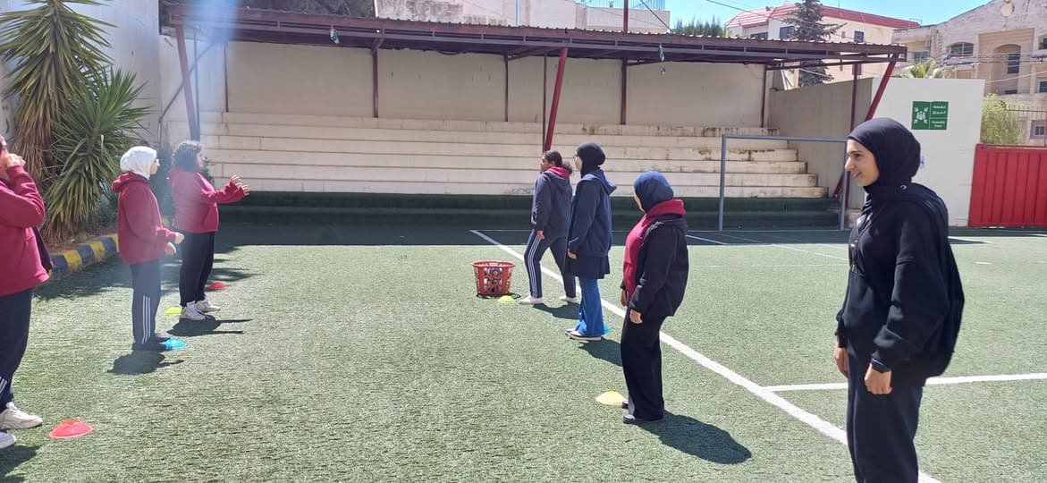 نُفذت في حصة التربية الرياضيه مهارات كرة اليد
