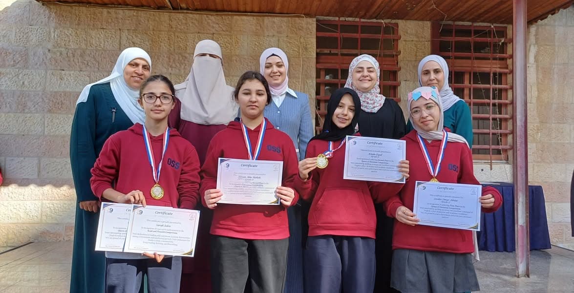 The English Department proudly celebrated of our students