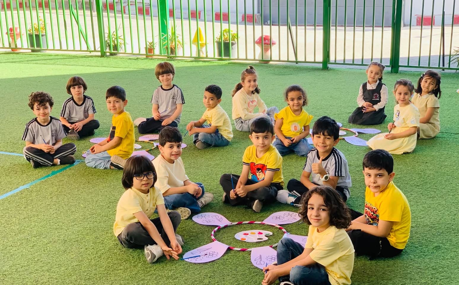 The effectiveness of colors in our kindergarten
