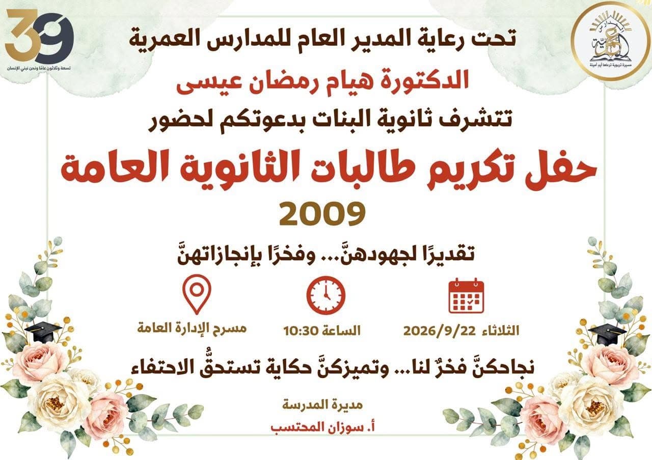Celebrating Achievement.. Honoring the 2009 High School Students