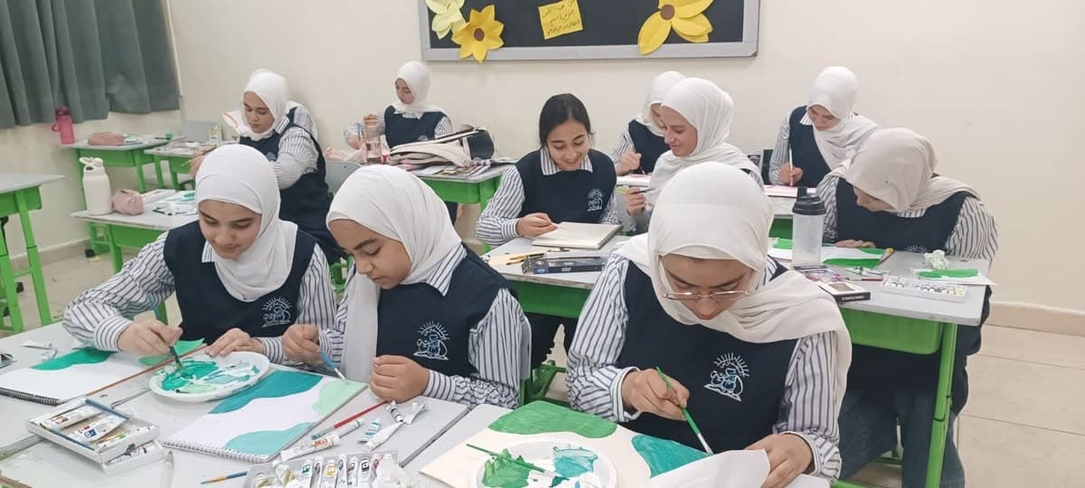 إبداع وتألق في حصة الفن!