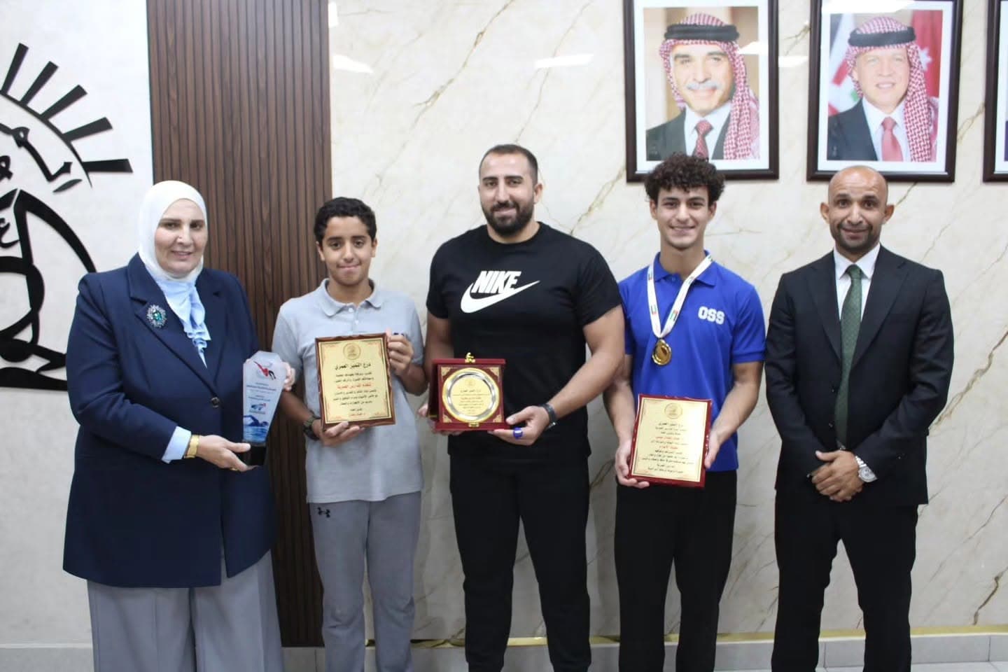 Al-Omariyah Boys' High School shines in the Jordan Swimming Federation Championship
