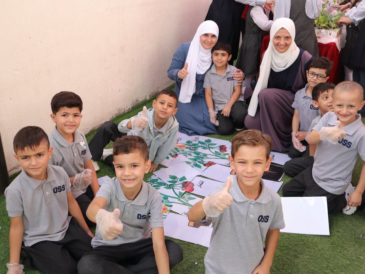 With small hands we plant seeds… and with big hearts we create hope