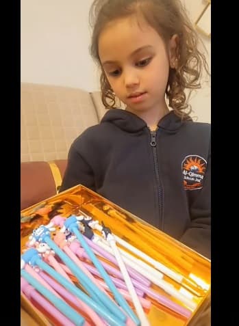 مشاركة الطالبه الحلوة ايفا بدرس الصداقه
