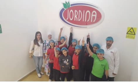 Grade Four enjoyed visiting Jordina Factoury