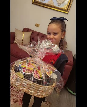 مشاركة الطالبة ايفا أبو حطب بدرس احترام المعلم