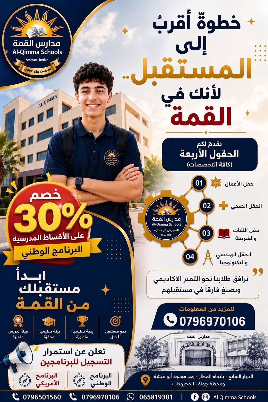 خطوتك أقرب إلى المستقبل… ابدأها من القمة