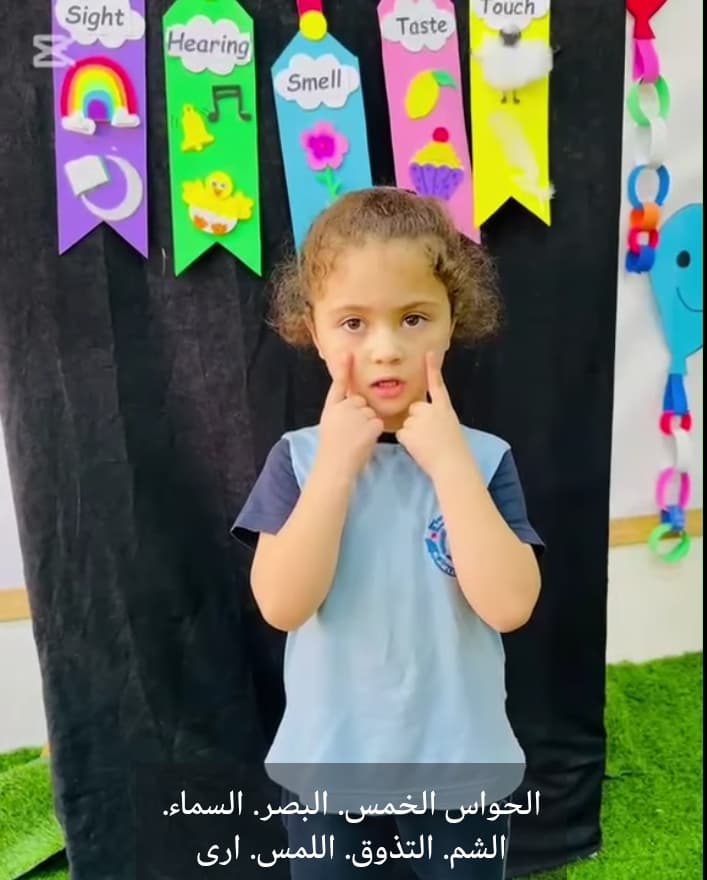 The Five Senses with the Students of the Third University Kindergarten