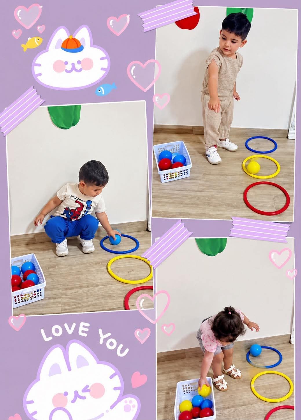 Colors and movement... learn with fun